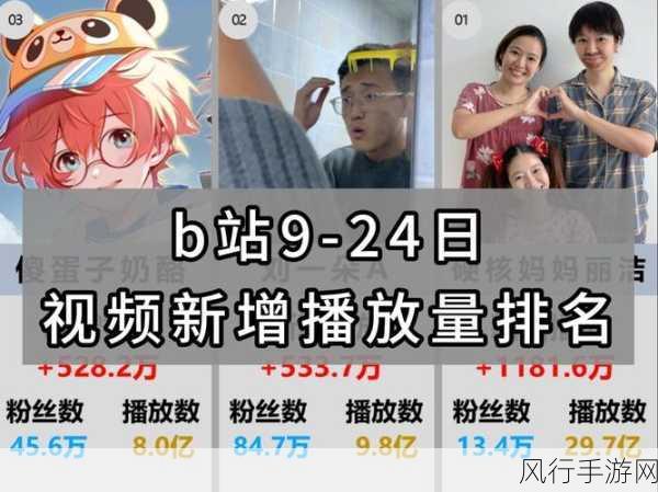 b站视频播放人数：提升B站视频播放人数的有效策略与技巧分享