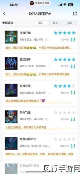 Dota2 迎霜节饰品价格的波动与洞察