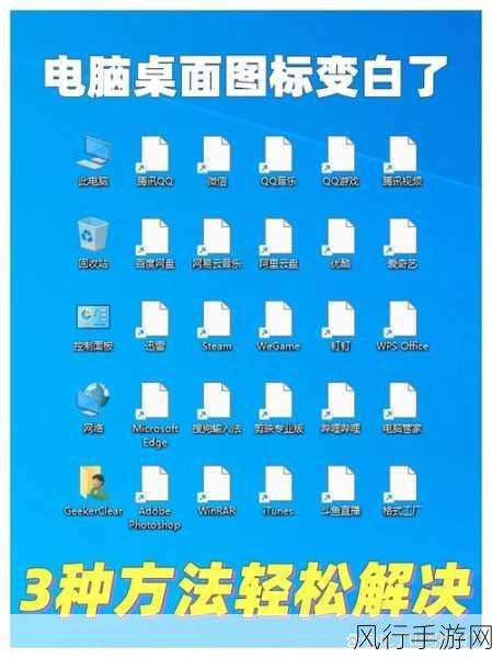 解决 Win11 电脑桌面图标变白的实用指南