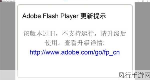 破解 Flash 中心安装失败的困境