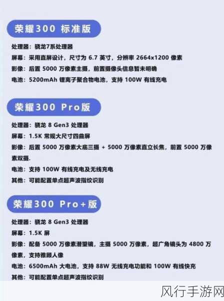 荣耀300系列震撼发布，十大升级重塑安卓手游体验