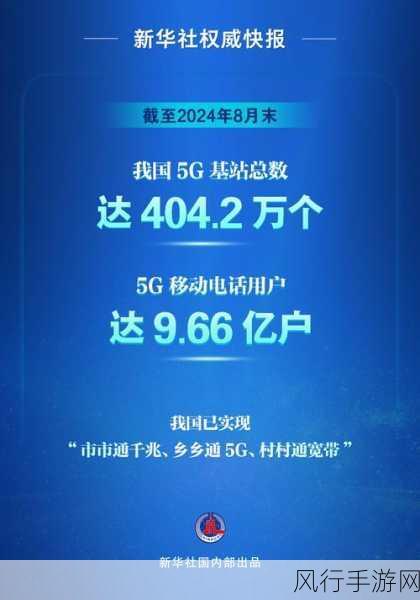 5G基站突破410万，手游产业迎来乡乡通5G新机遇