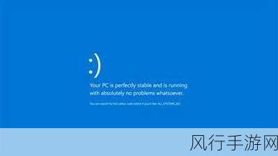 轻松应对 Win10 不定时蓝屏，让系统稳定如初