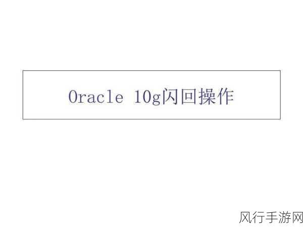 破解 Oracle 数据库表闪回难题，让数据恢复不再棘手