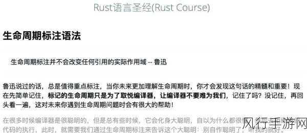 探索 Rust Build 备受青睐的奥秘