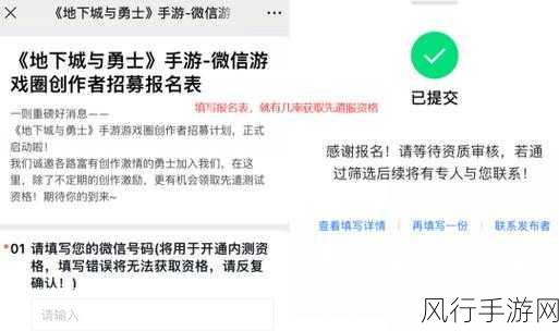 DNF手游内测申请全面解析，掌握申请地址与关键数据