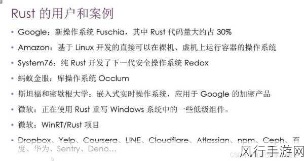 探索 Rust 指令在嵌入式系统中的独特魅力