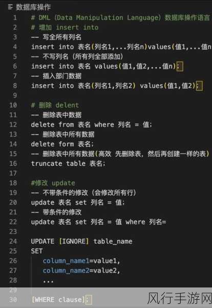 掌握 SQL 表数据输入的关键技巧