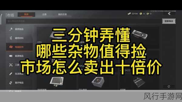 暗区突围，医用杂物盒获取途径与财经分析