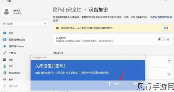 掌握 Win11 设备加密，保障您的数据安全