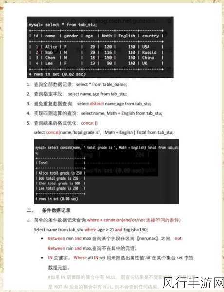 深度解析 MySQL 数据库存储查询技巧